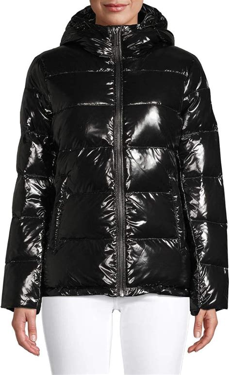 michael kors mens quilted nylon puffer coat|michael kors winter puffer coat.